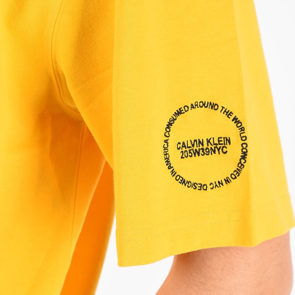 Rare Calvin Klein Yellow Turtle Neck T-shirt On Sale 😱